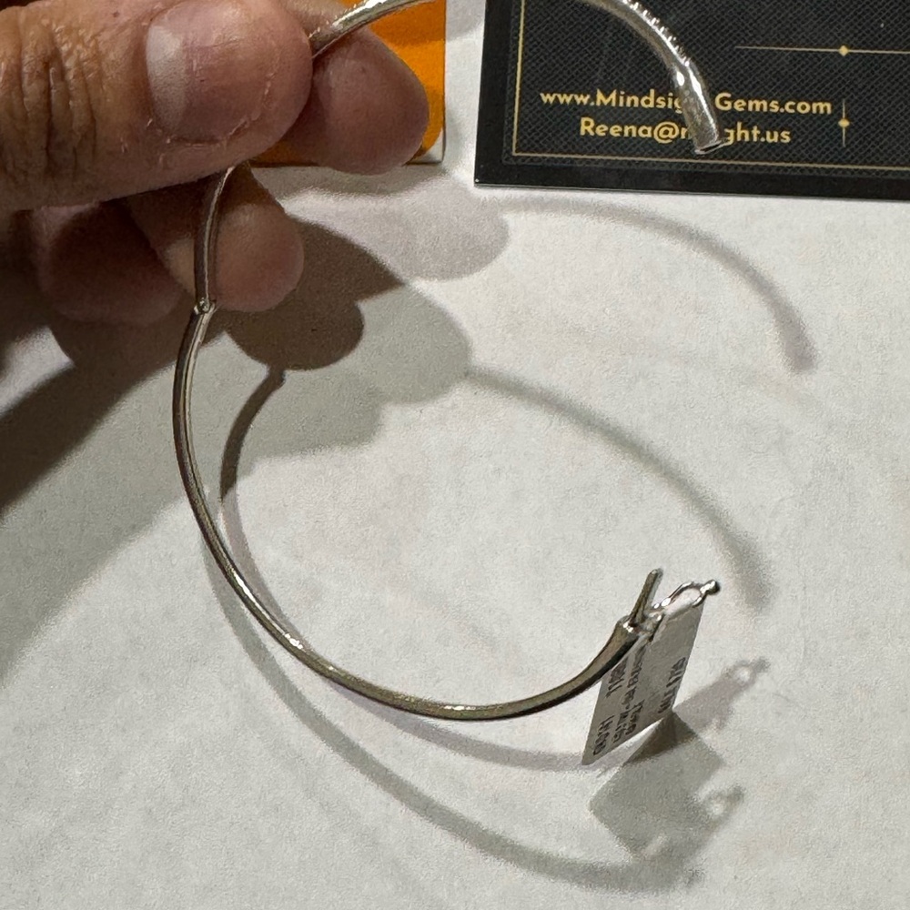 Real Diamond Bracelet bangle, Elegant gift for her, 1/3cttw Natural diamonds, - Picture 6 of 9
